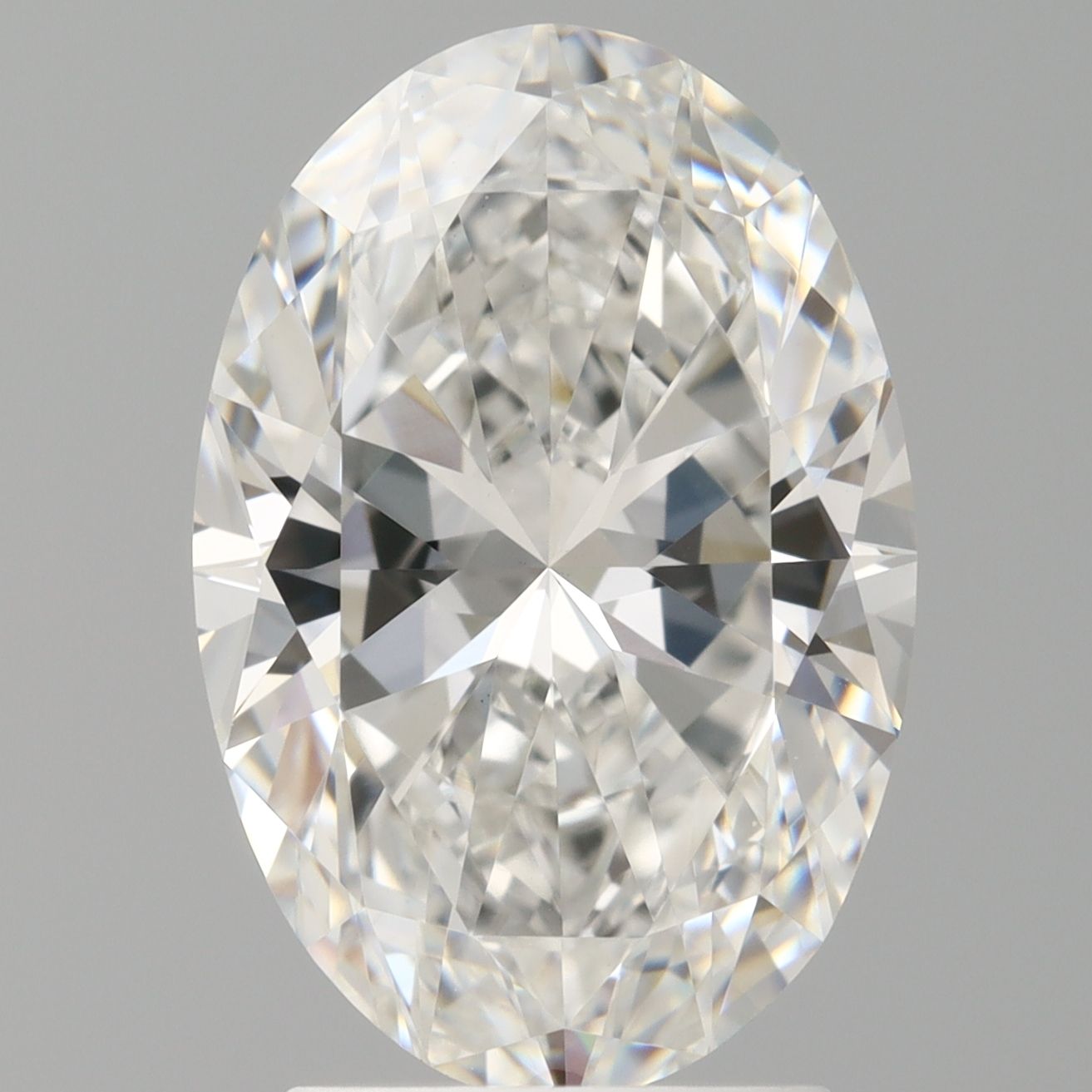 2.91 ct. oval Lab Grown Diamond front image
