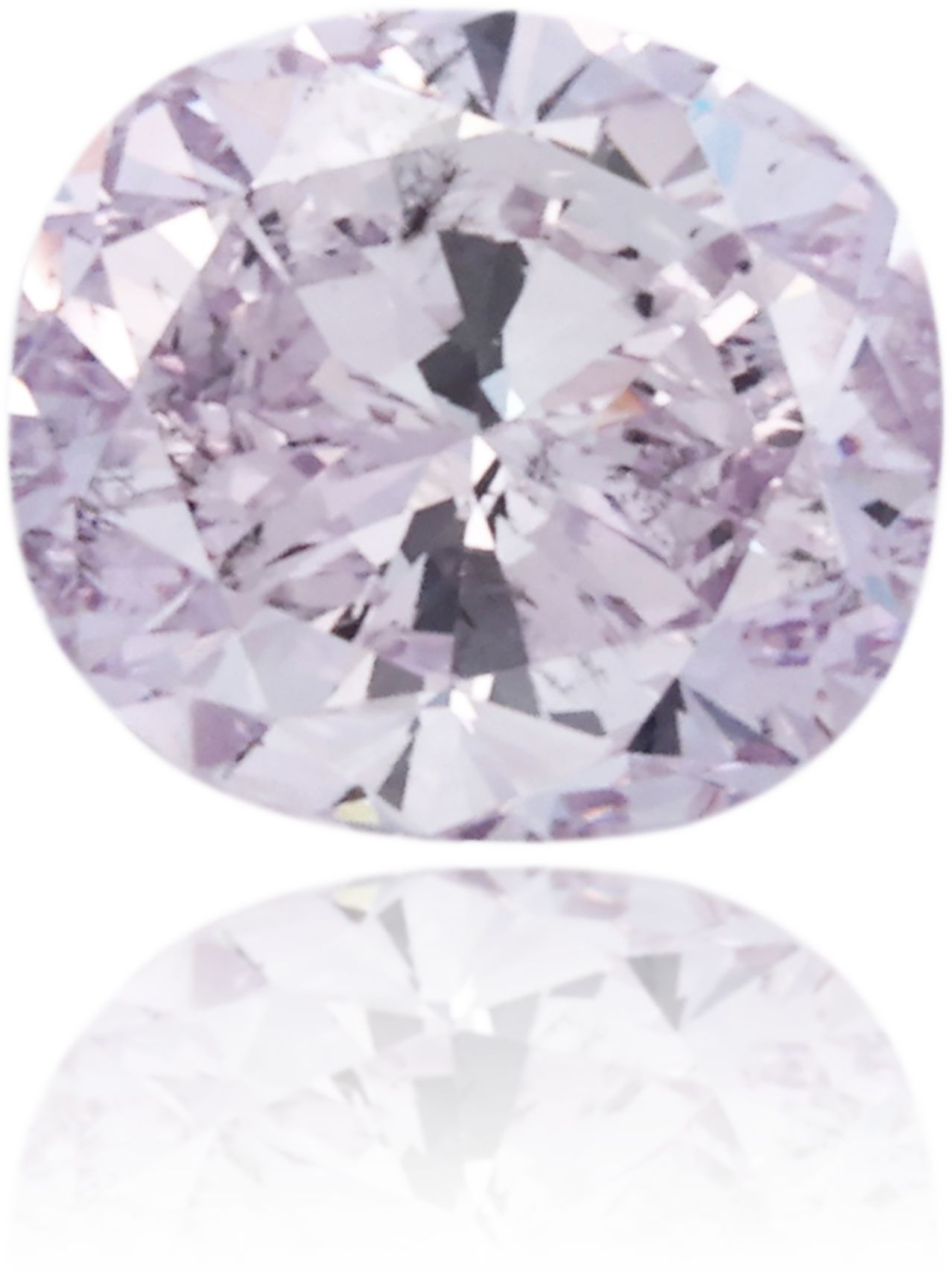 Diament 0.44 ct Fancy Pinkish Purple/I1