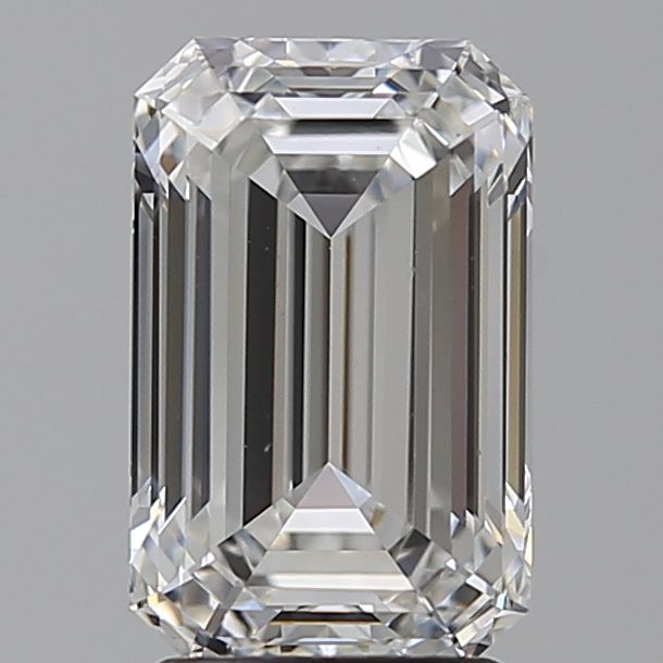 3.01 ct. emerald Lab Grown Diamond front image
