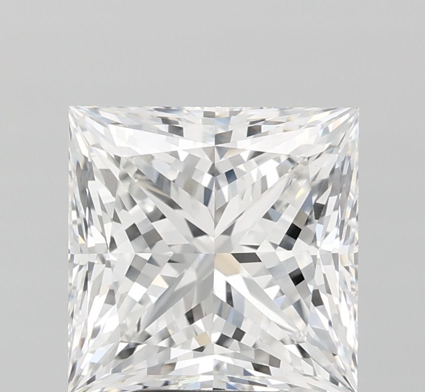 4.05 ct. princess Lab Grown Diamond front image