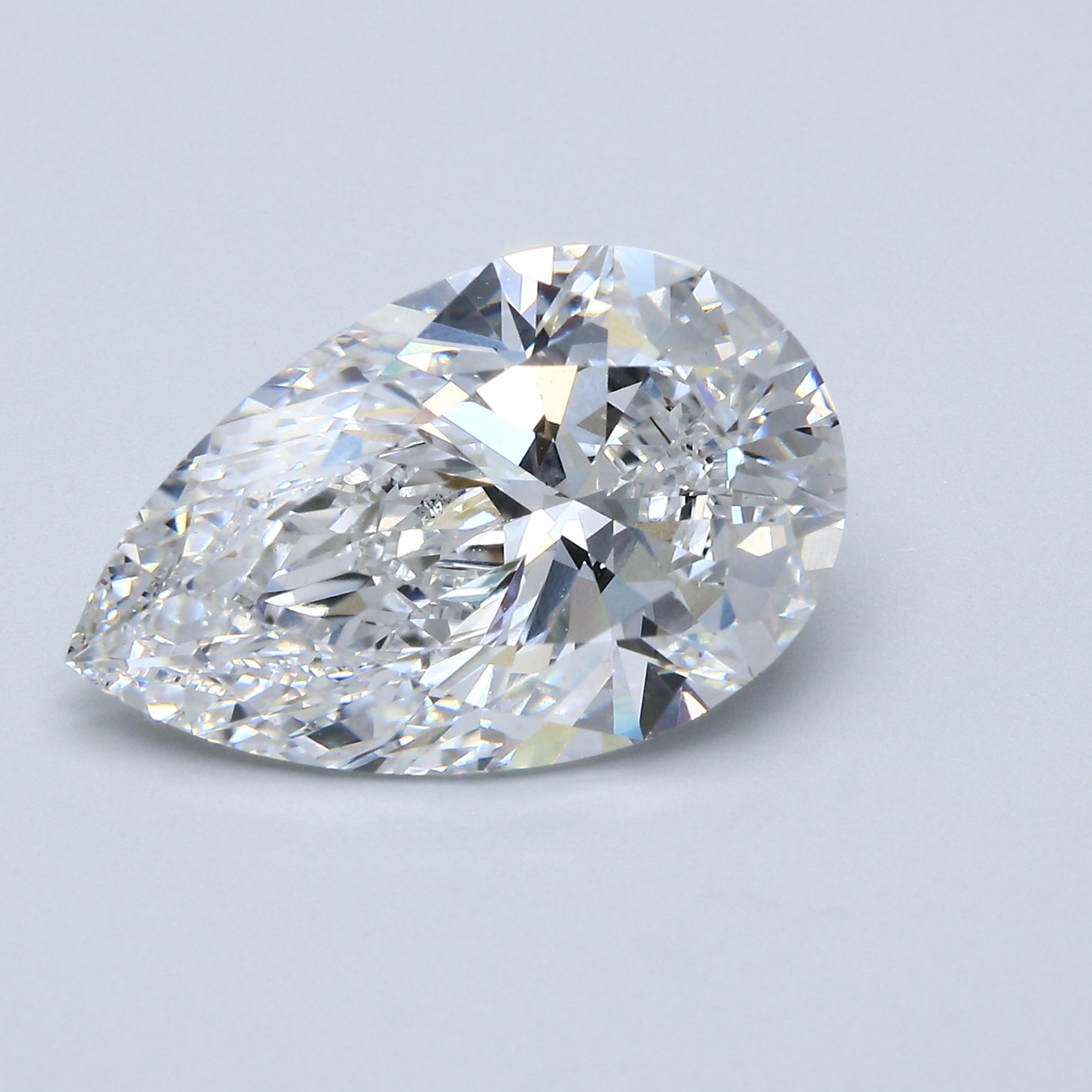 8.10 ct. pear Lab Grown Diamond front image