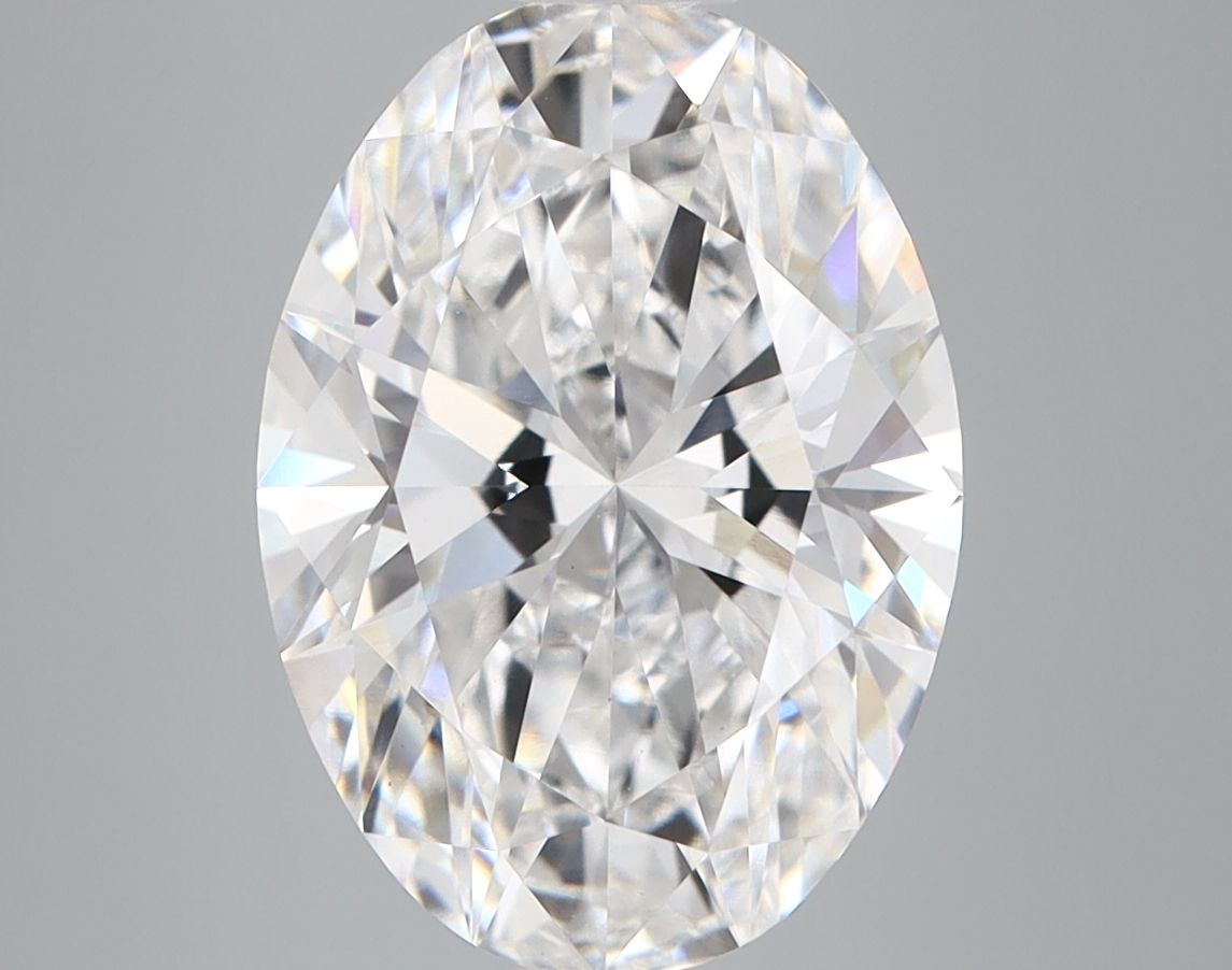 4.08 ct. oval Lab Grown Diamond front image