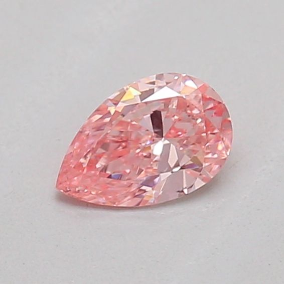 0.18 CT Fancy Vivid Pink PEAR