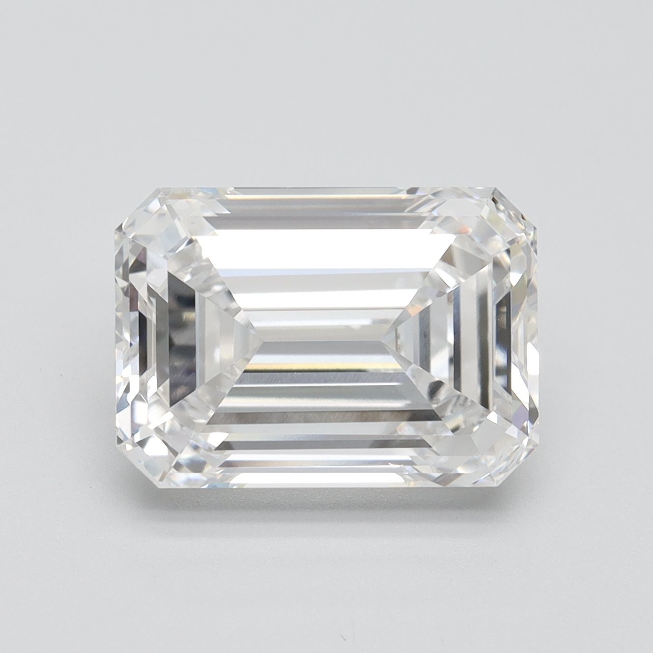 5.18 ct. emerald Lab Grown Diamond front image