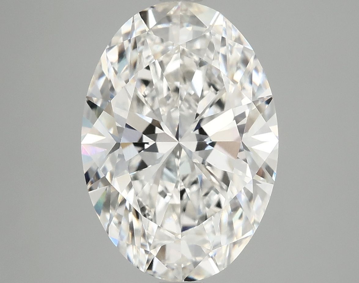 5.09 ct. oval Lab Grown Diamond front image