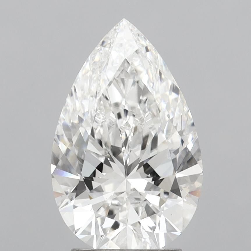 3.02 ct. pear Lab Grown Diamond front image