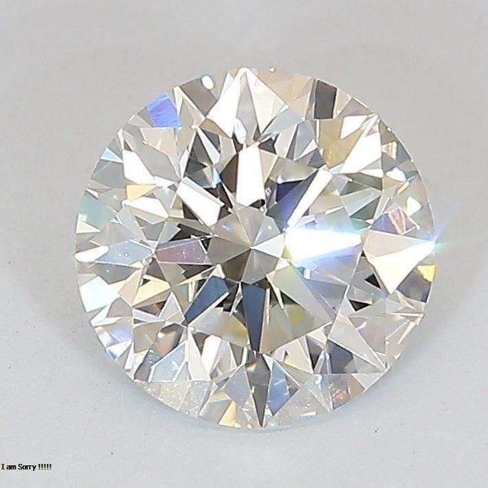 1.74 ct. round Lab Grown Diamond front image