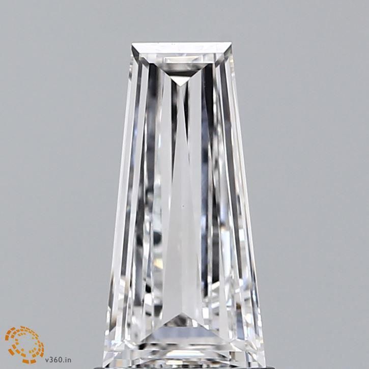 1.09 ct lab-grown Tapered baguette Diamond