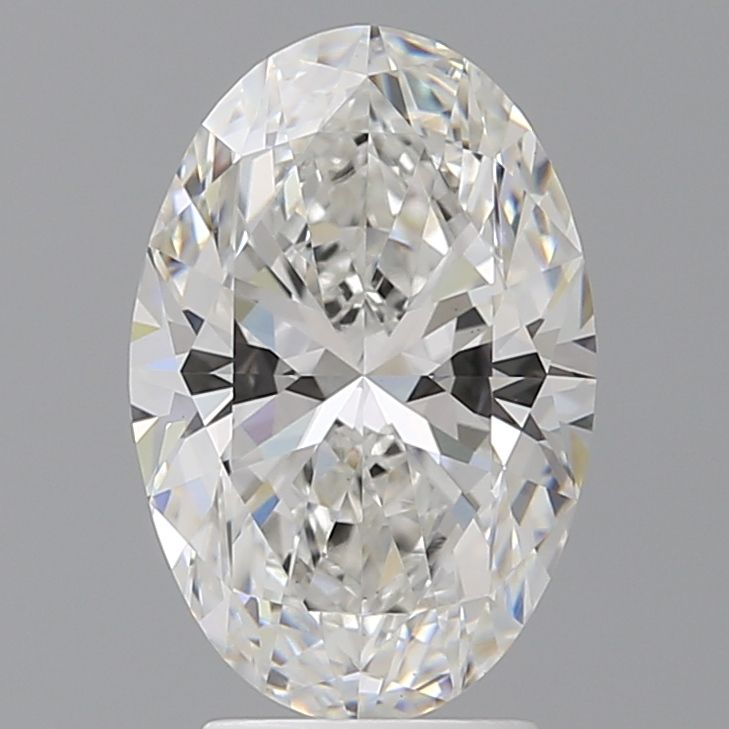 3.52 ct. oval Lab Grown Diamond front image