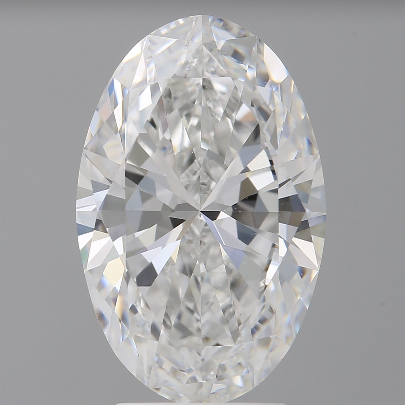 4.08 ct. oval Lab Grown Diamond front image
