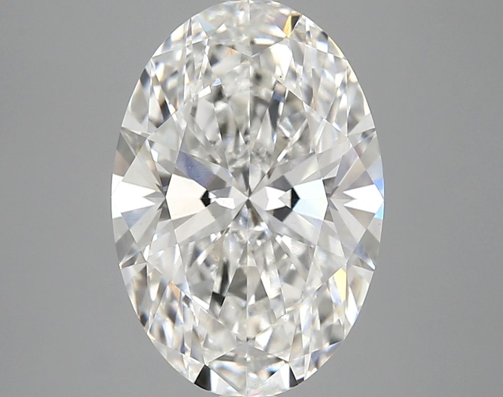 4.10 ct. oval Lab Grown Diamond front image