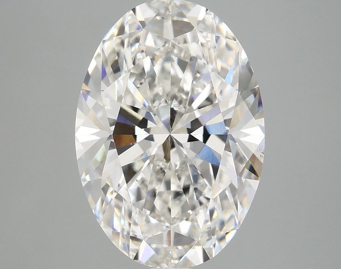 5.01 ct. oval Lab Grown Diamond front image
