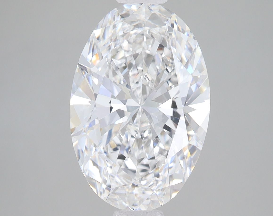 3.01 ct. oval Lab Grown Diamond front image