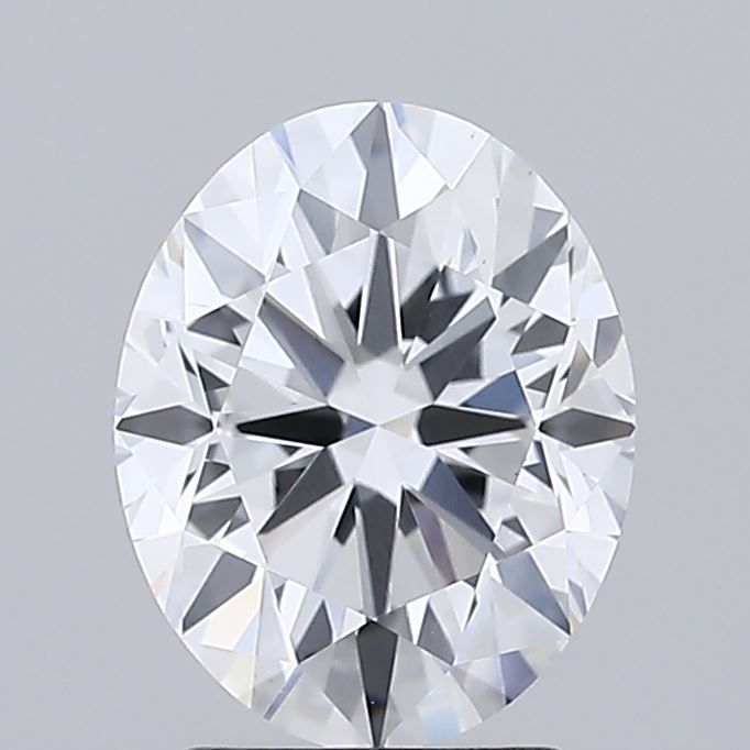 3.02 ct. oval Lab Grown Diamond front image