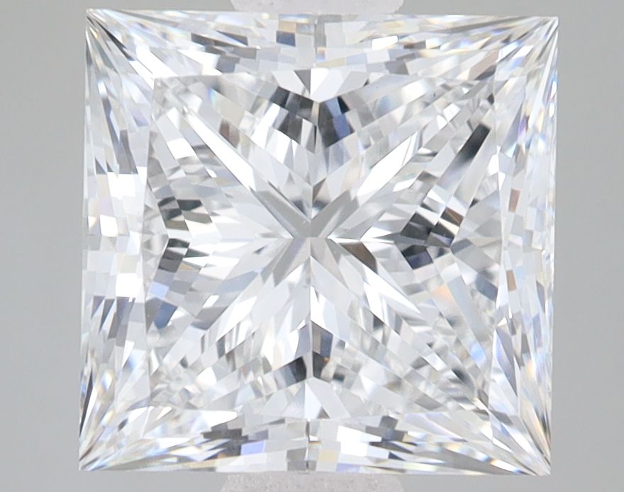 4.00 ct. princess Lab Grown Diamond front image