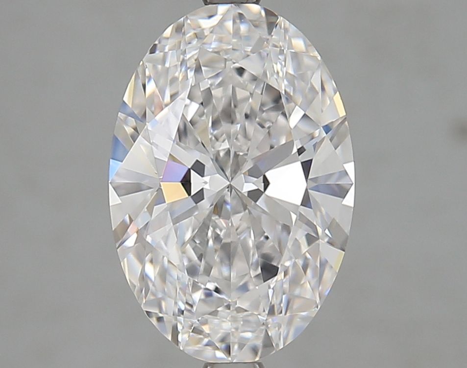 3.02 ct. oval Lab Grown Diamond front image