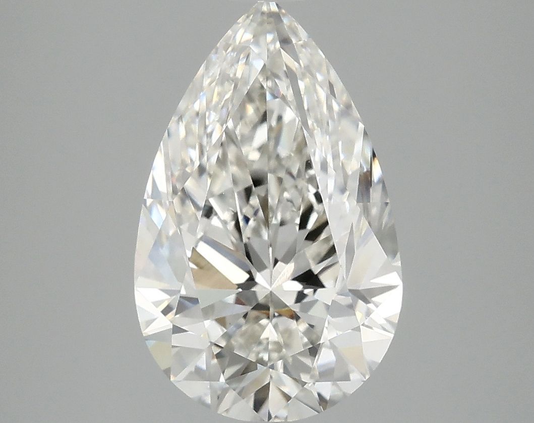 3.02 ct. pear Lab Grown Diamond front image