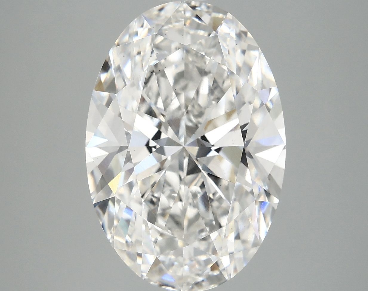 5.09 ct. oval Lab Grown Diamond front image