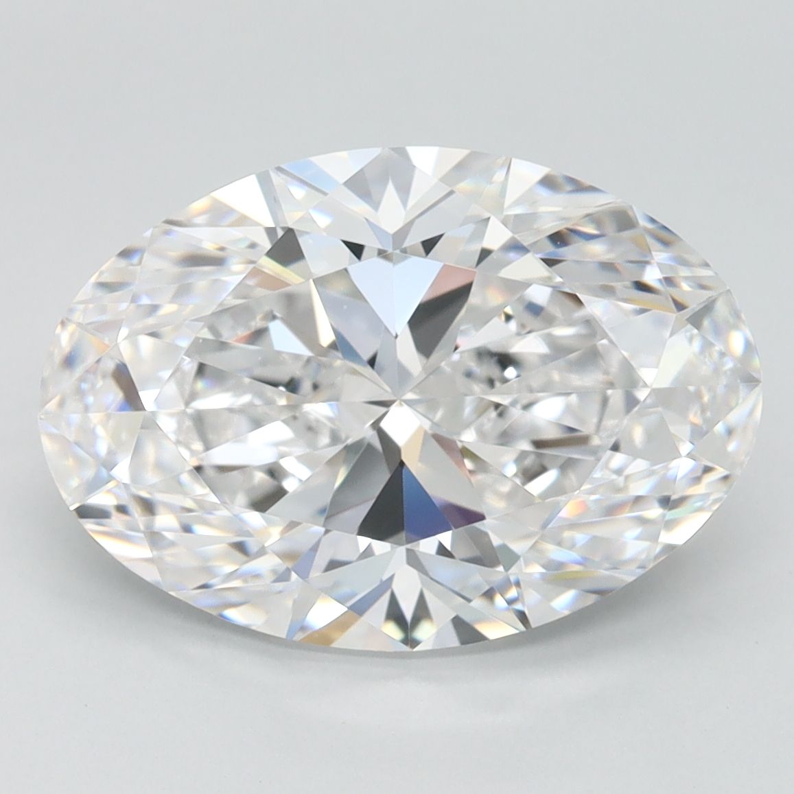 3.72 ct. oval Lab Grown Diamond front image