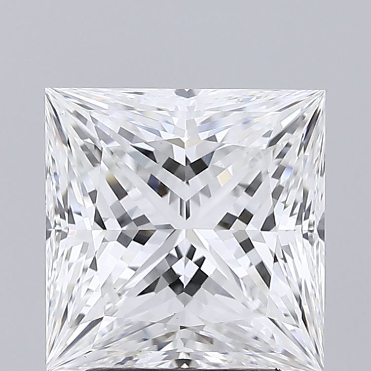 2.75 ct. princess Lab Grown Diamond front image