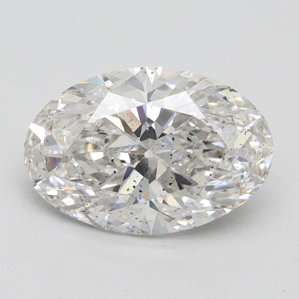 2.50 ct. oval Lab Grown Diamond front image