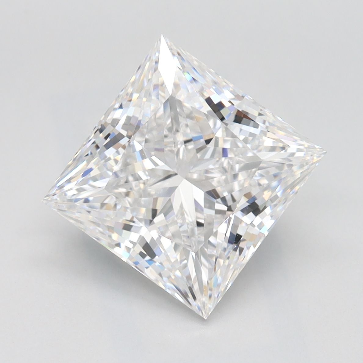 3.09 ct. princess Lab Grown Diamond front image