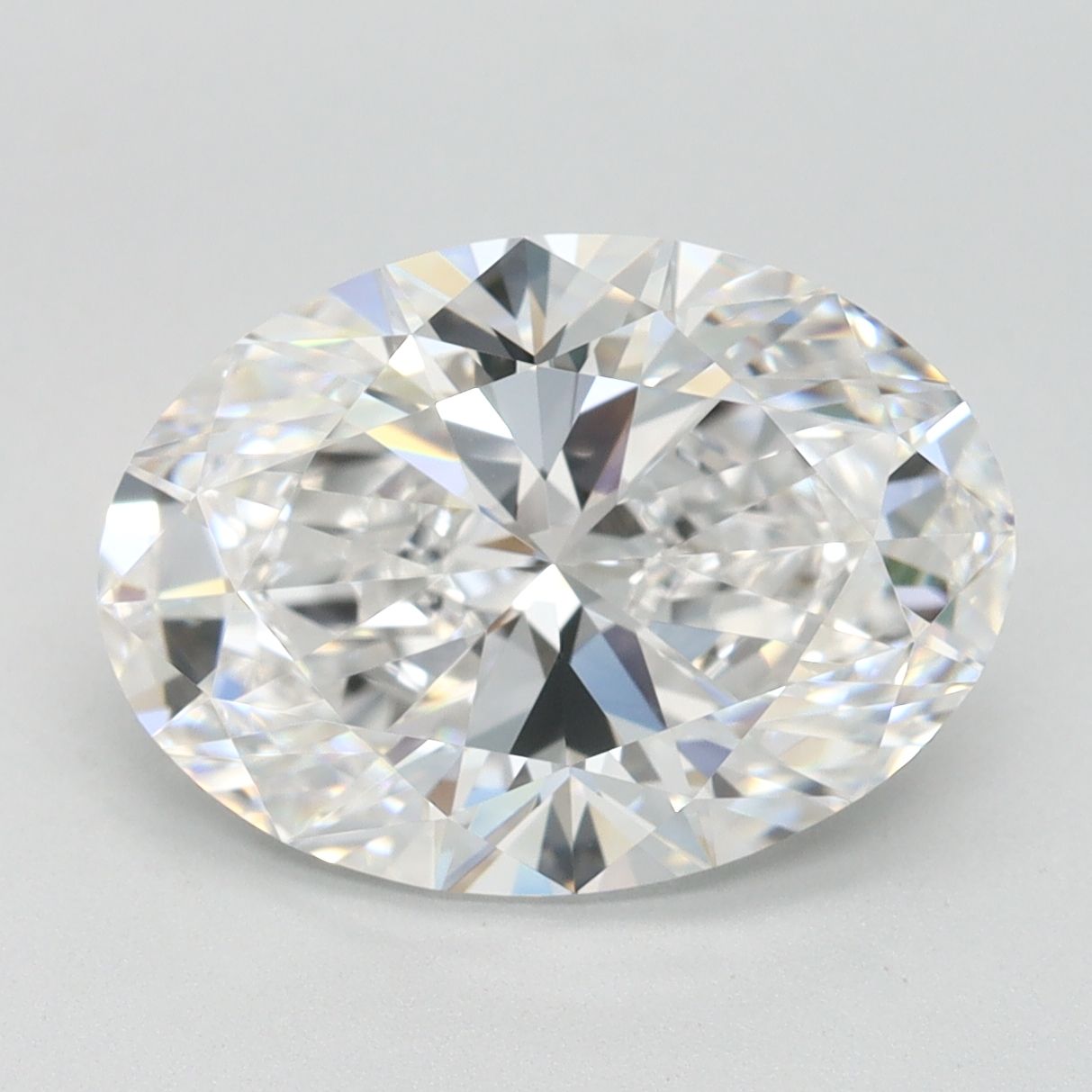 3.42 ct. oval Lab Grown Diamond front image