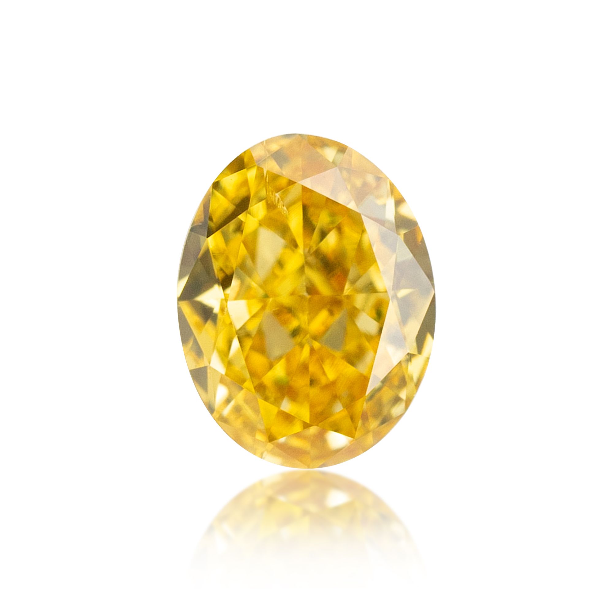 Diament 0.24 ct Fancy Vivid Yellow/SI2
