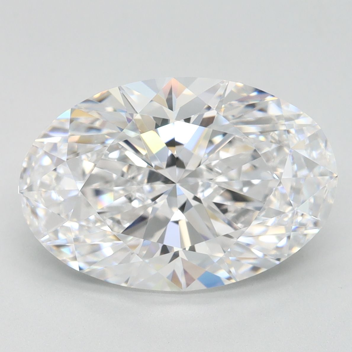 3.79 ct. oval Lab Grown Diamond front image