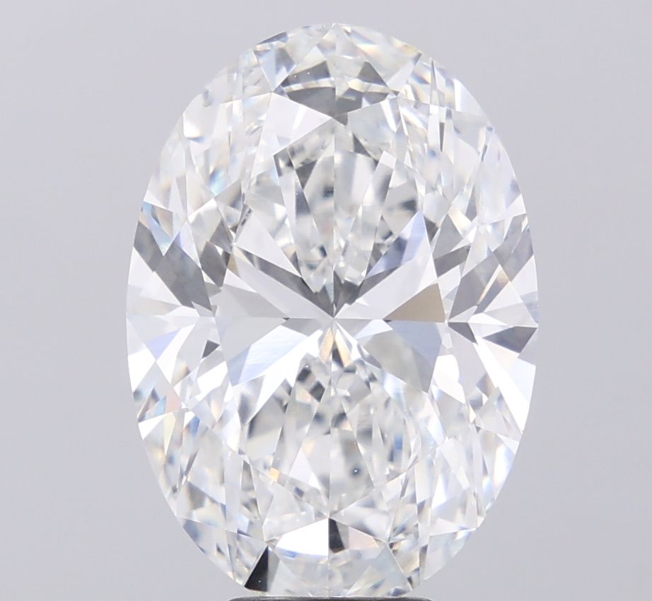 7.58 ct. oval Lab Grown Diamond front image