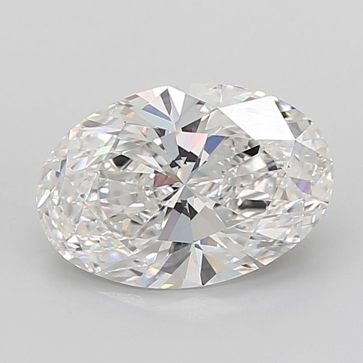 8.08 ct. oval Lab Grown Diamond front image