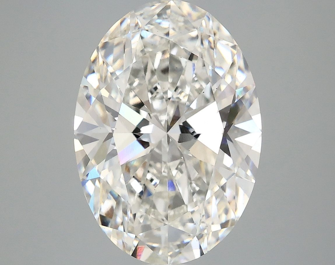4.09 ct. oval Lab Grown Diamond front image