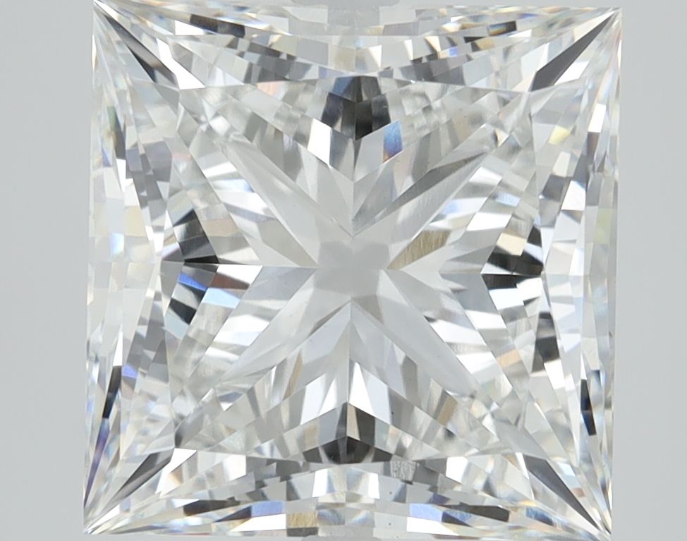 4.56 ct. princess Lab Grown Diamond front image