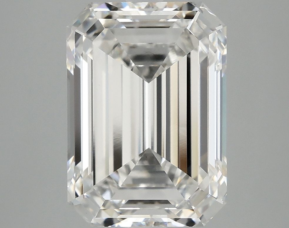 4.10 ct. emerald Lab Grown Diamond front image