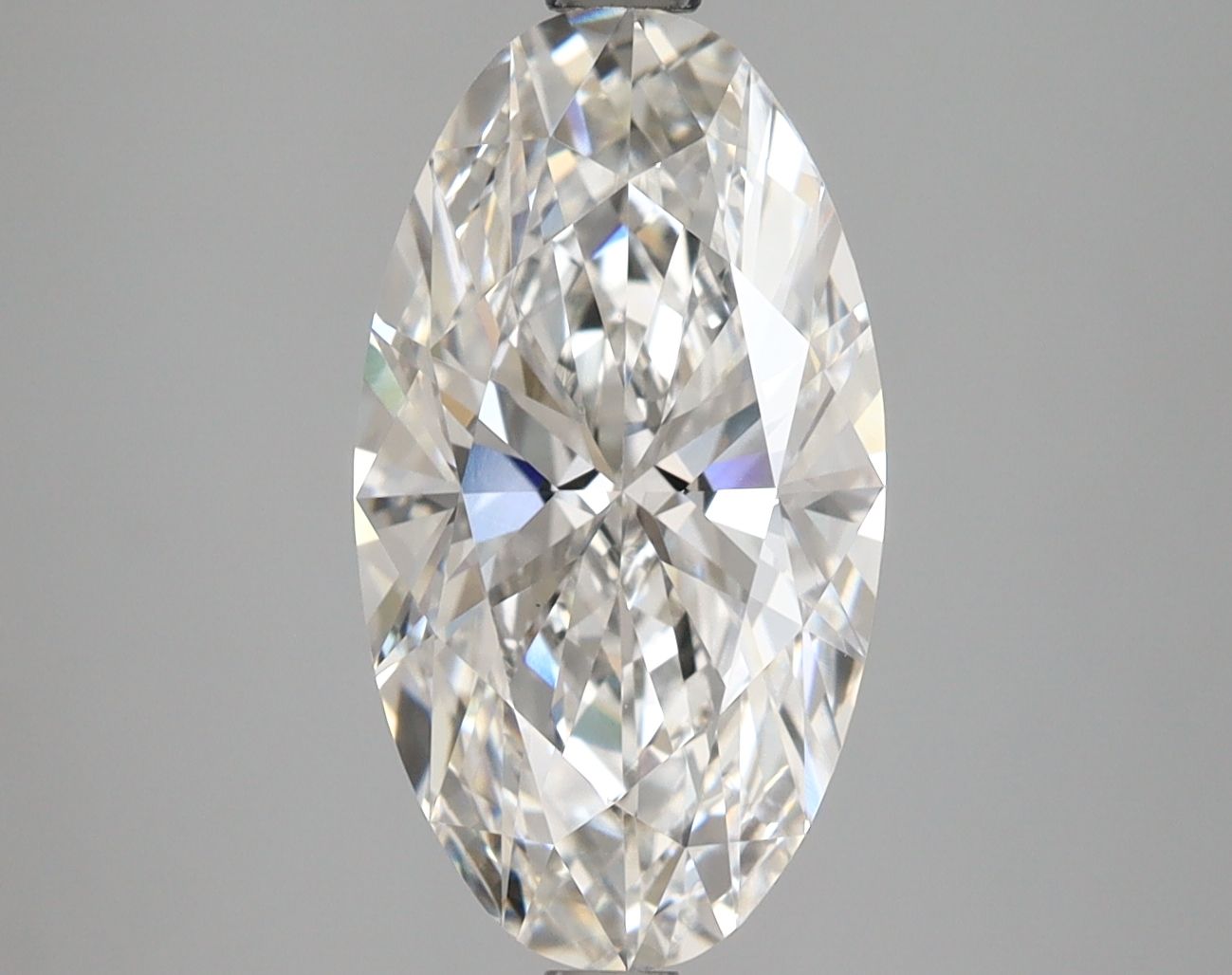 4.02 ct. oval Lab Grown Diamond front image
