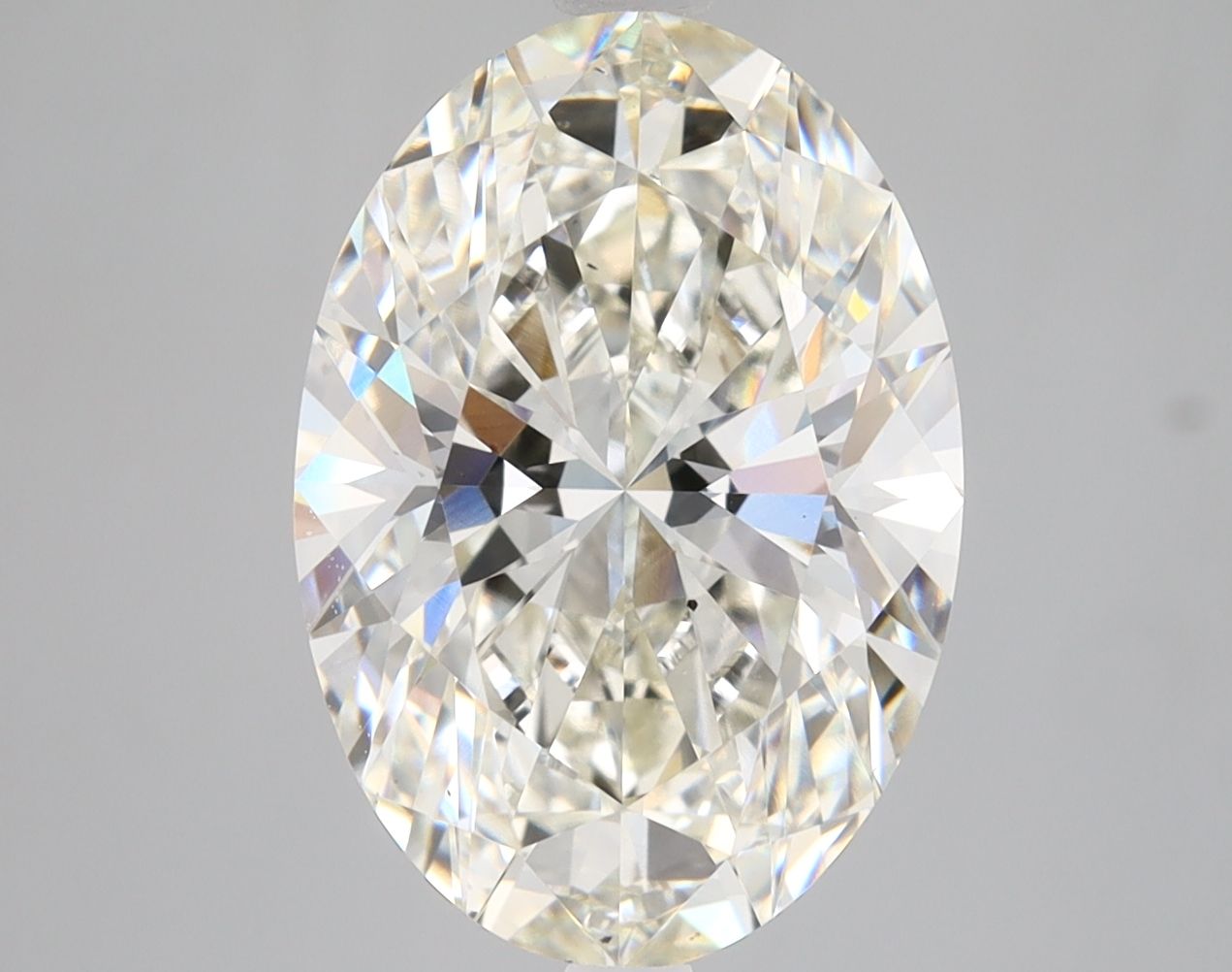 4.74 ct. oval Lab Grown Diamond front image
