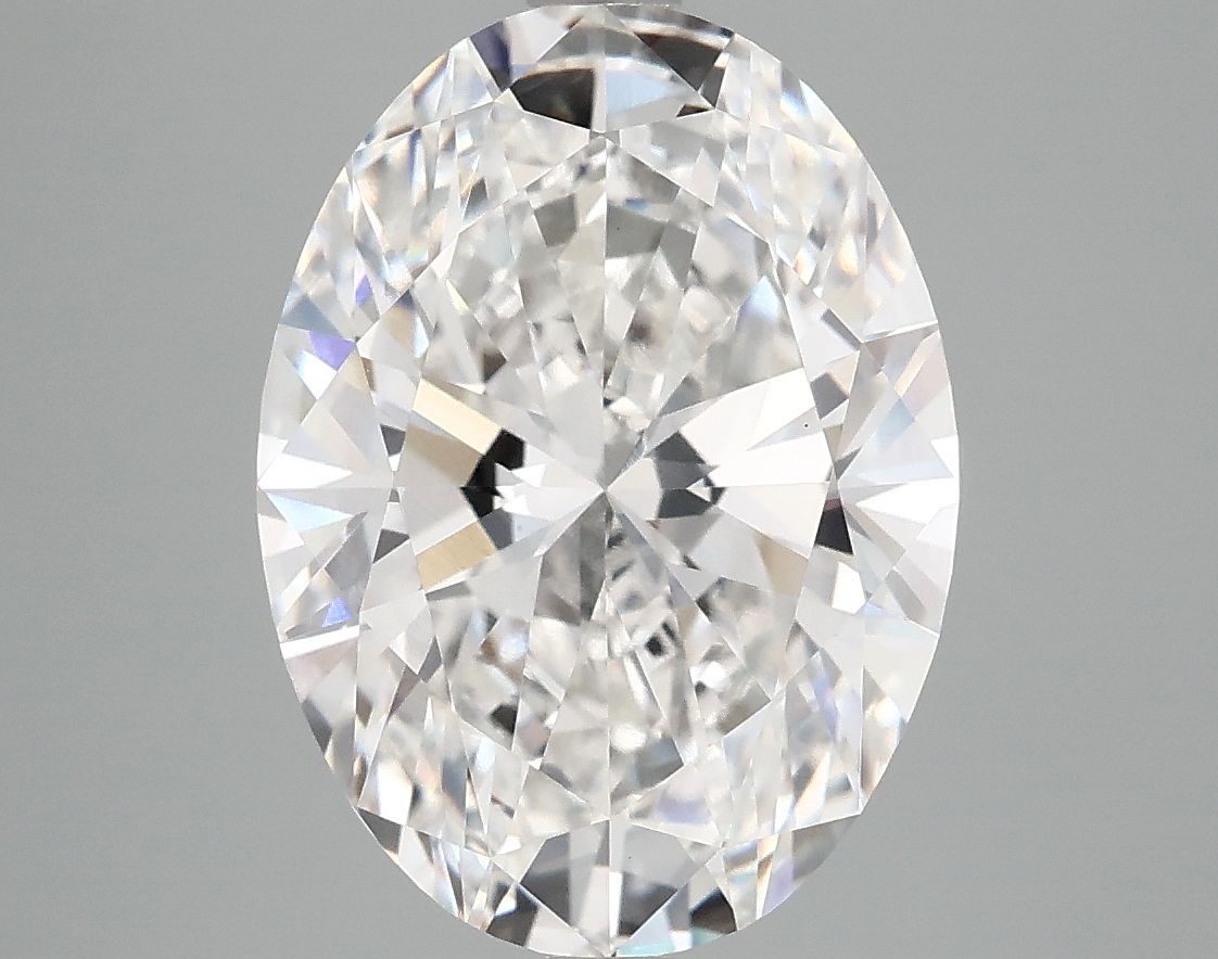 5.01 ct. oval Lab Grown Diamond front image