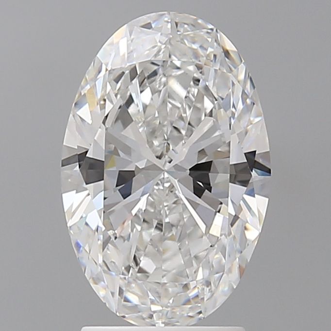 2.55 ct. oval Lab Grown Diamond front image
