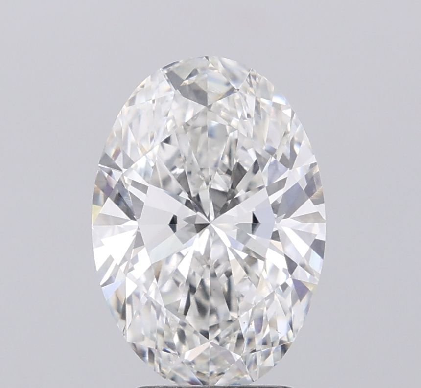3.04 ct. oval Lab Grown Diamond front image