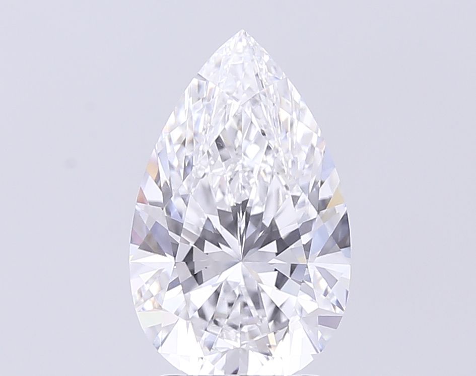 3.09 ct. pear Lab Grown Diamond front image