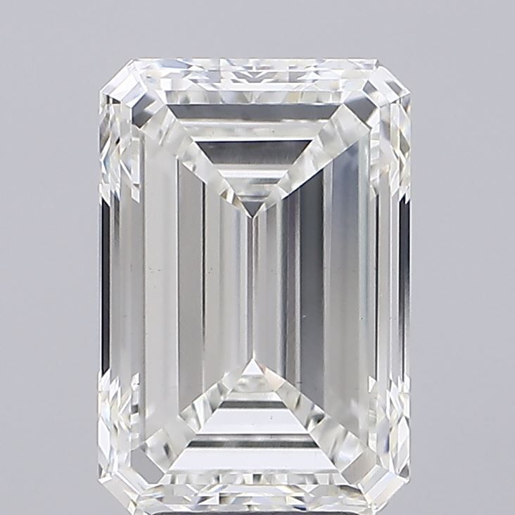 5.51 ct. emerald Lab Grown Diamond front image