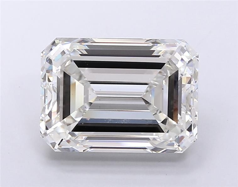 12.55 ct. emerald Lab Grown Diamond front image