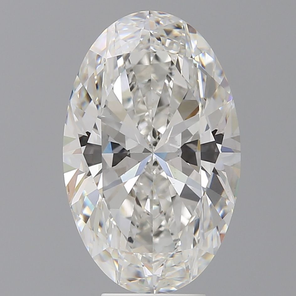 6.59 ct. oval Lab Grown Diamond front image