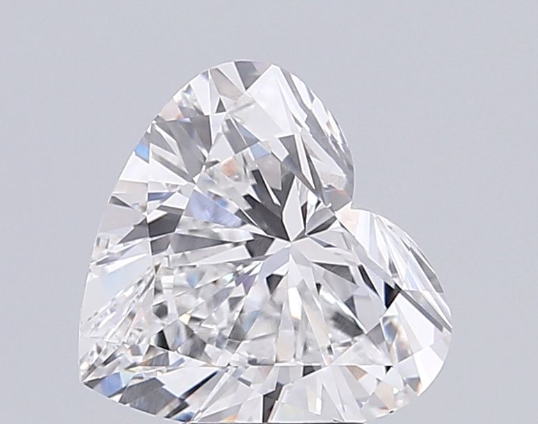4.97 ct. heart Lab Grown Diamond front image