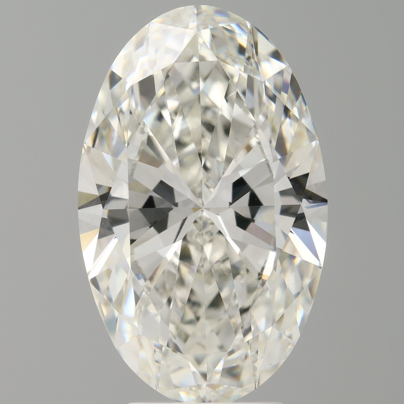 5.10 ct. oval Lab Grown Diamond front image
