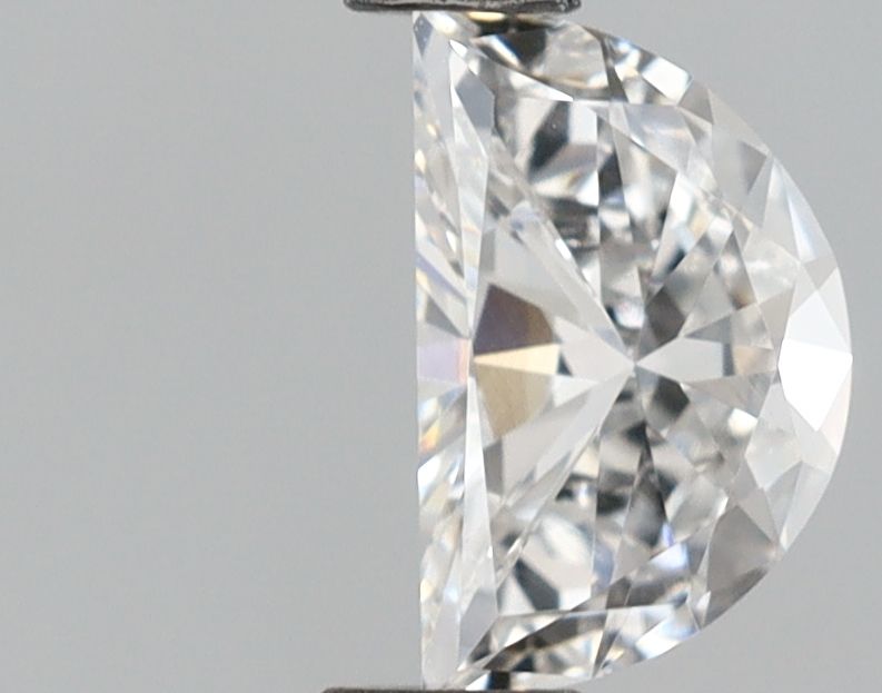 0.58 ct lab-grown Half moon Diamond
