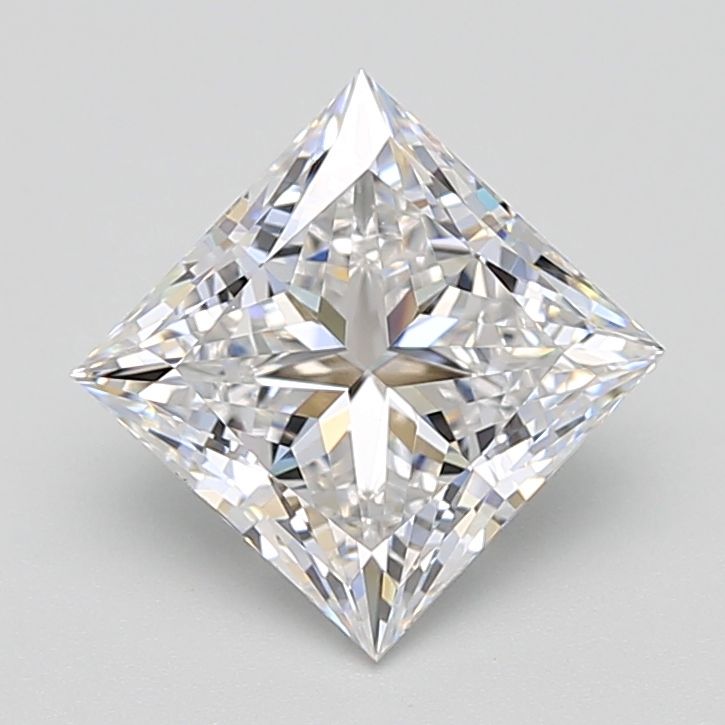 3.03 ct. princess Lab Grown Diamond front image