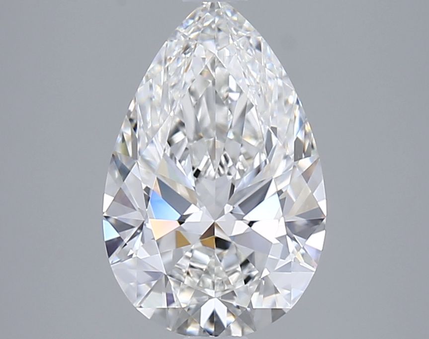 1.96 ct lab-grown Pear Diamond