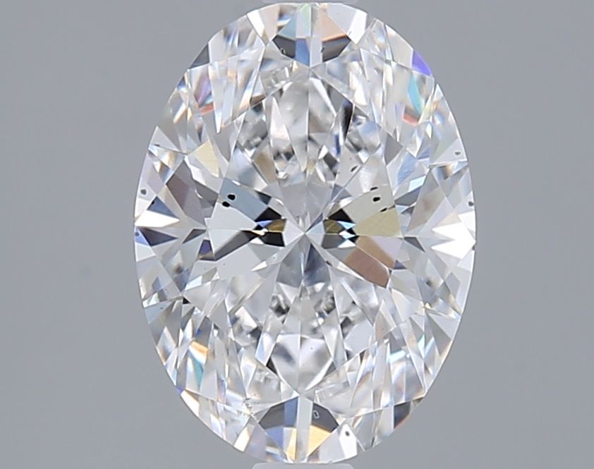 2.04 ct. oval Lab Grown Diamond front image