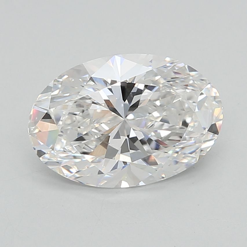 2.08 ct. oval Lab Grown Diamond front image